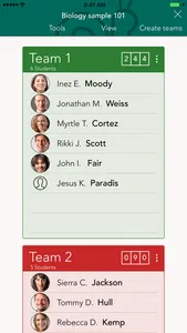 Classroom Teammates by iDoceo screenshot 1