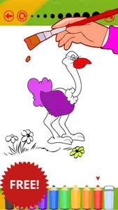 animal coloring page for kids screenshot 0