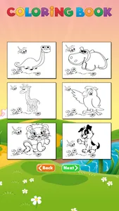 animal coloring page for kids screenshot 2