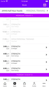 STRONGER Personal Training screenshot 1