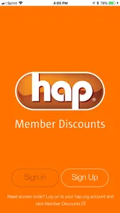 HAP Member Discounts screenshot 0