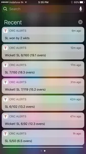 Cric Alerts - Live Scores, Live Updates screenshot 1