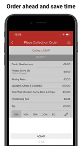 Smiths Diner & Takeaway App screenshot 2