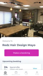 Redz Hair Design Mayo screenshot 0