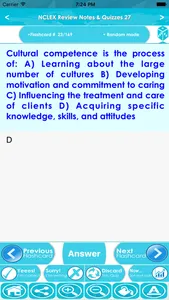 NCLEX Review App : Q&A screenshot 4