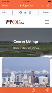 VIP Golf screenshot 2