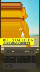 GlitchCam: Video, Photo, AR screenshot 1
