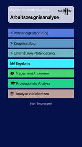 Arbeitszeugnisanalyse screenshot 0