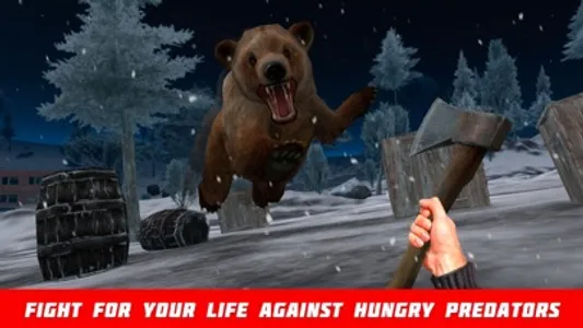 North Pole Winter Island Survival screenshot 1