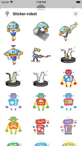 Sticker robot screenshot 0