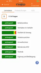 Theo - Führerscheintrainer screenshot 5