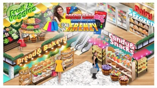 Shopping Mall Credit Card Girl screenshot 4