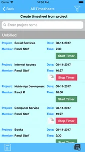 Time Management App screenshot 1