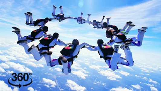 VR Extreme Sports - Skydiving,Bungee & Skiing screenshot 1