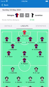 Live Scores for Serie A App screenshot 3