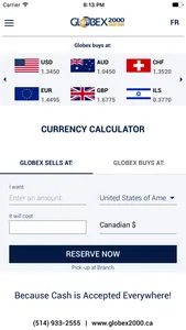 Globex 2000 Currency Exchange screenshot 0