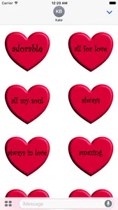 Valentine's Day Stickies screenshot 2