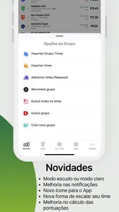 Cartolando Parciais screenshot 5