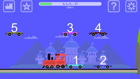 Math Learning Train screenshot 1