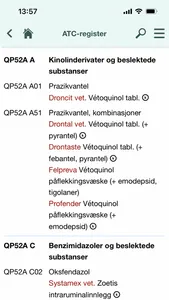 Veterinærkatalogen screenshot 2