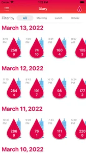 Glycemic Diary: Manage Diabete screenshot 0