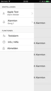 Alarm Melder screenshot 1