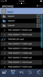 TASCAM SS250 CONTROL screenshot 2