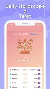 Daily Tarot and Horoscope screenshot 0