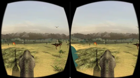 Dinosaurs VR Cardboard screenshot 2