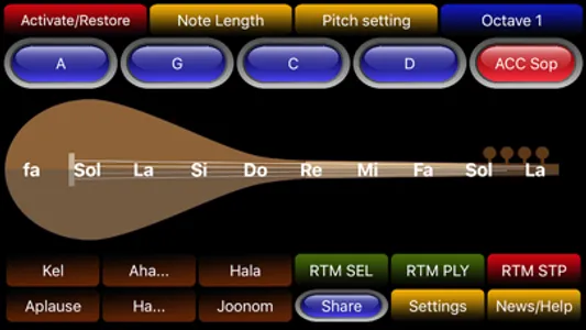 Saz Baglama Cal Electric screenshot 1