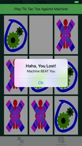 Tic-Tac-Toe against machine screenshot 0