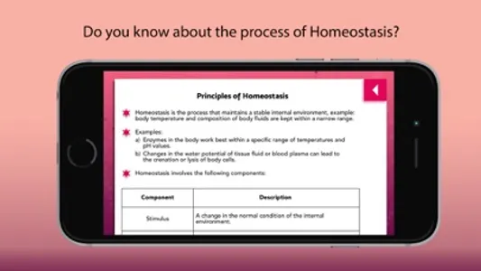 Homeostasis Biology screenshot 2