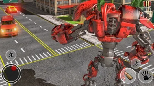 Hummer Car Robot Fighting Game screenshot 4