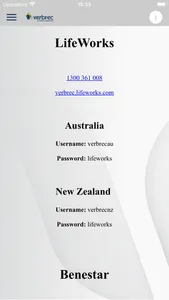 Verbrec HSEW App screenshot 1