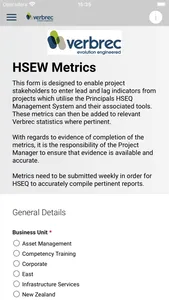 Verbrec HSEW App screenshot 3