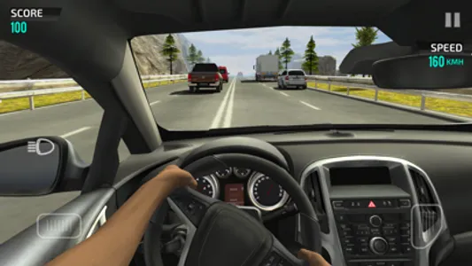 Racing in Car 2 screenshot 0