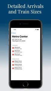 Capital DC Metro - Next Train screenshot 1