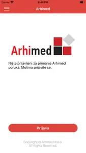 Arhimed Messenger screenshot 0