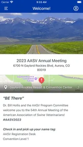 AASV Annual Meeting screenshot 2