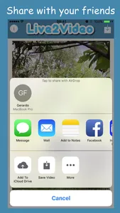 Live2Video screenshot 2