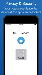 SFST Report - Police DUI App screenshot 5