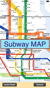 New York City Subway - map and route finder screenshot 0