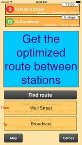 New York City Subway - map and route finder screenshot 1