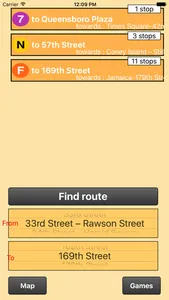 New York City Subway - map and route finder screenshot 2