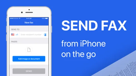 Fax Pro: Fax from iPhone App screenshot 0