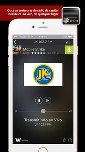 Rádios de Brasília Ao Vivo - Lite screenshot 1