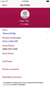 CIS CardioConnect screenshot 1