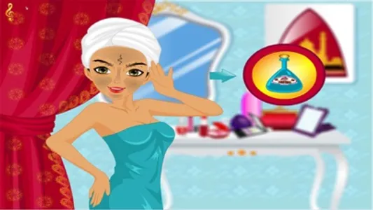 Indian Princess Salon Fashion Dressup and make up screenshot 1