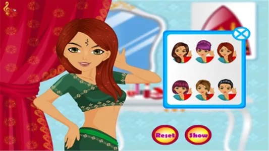 Indian Princess Salon Fashion Dressup and make up screenshot 2