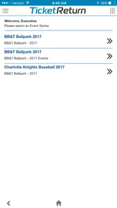 TicketReturn - Executive Reports screenshot 1